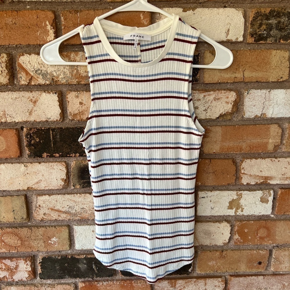 Frame Striped Tank Top - Picture 9 of 10
